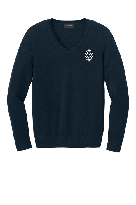 SVA V-Neck Pullover Sweater