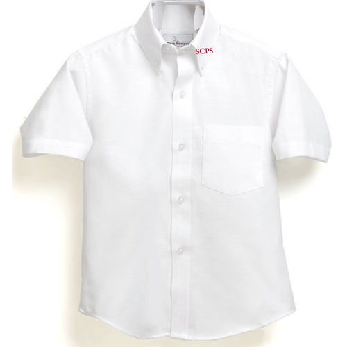 SCPS Girls/Ladies Short Sleeve Oxford Shirt