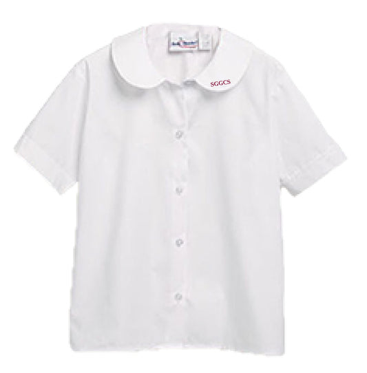 SGGCS Girls S/S Peter Pan Blouse