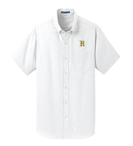 THS Boys/Mens Short Sleeve Oxford Shirt