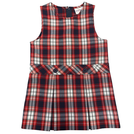 SCPS Girls Plaid Jumper