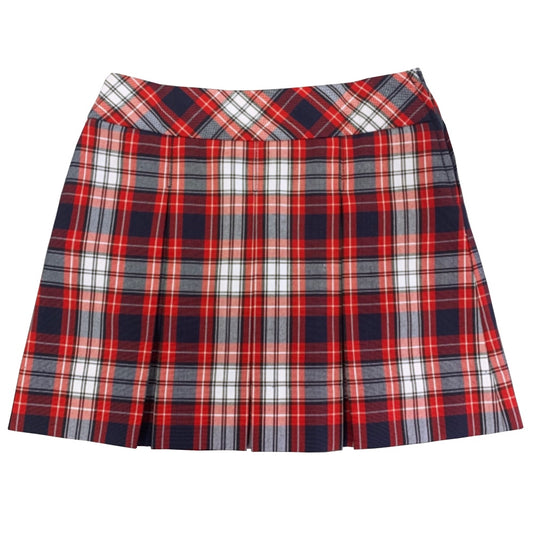 SCPS Girls Plaid Skort