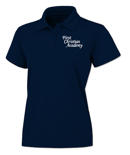 FCA Girls/Juniors Cap Knit Polo