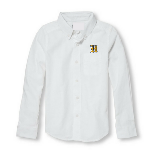 THS Boys/Mens Long Sleeve Oxford Shirt